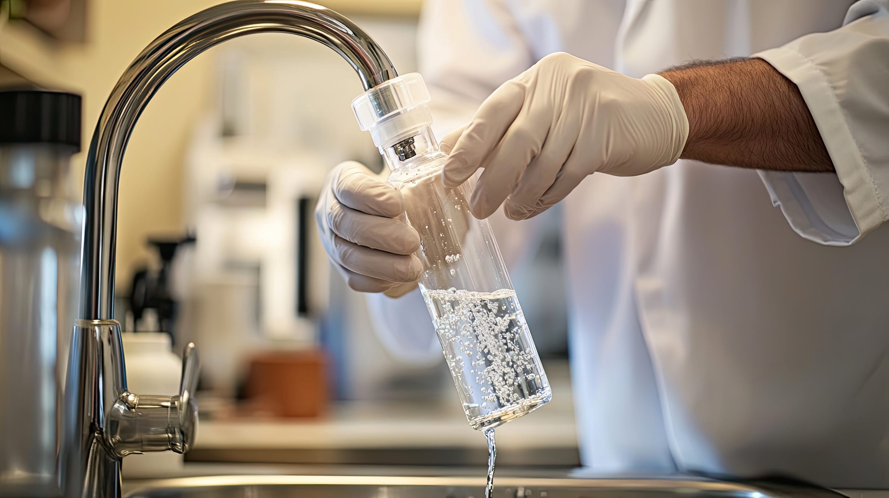 Radon in Water Testing in Progress