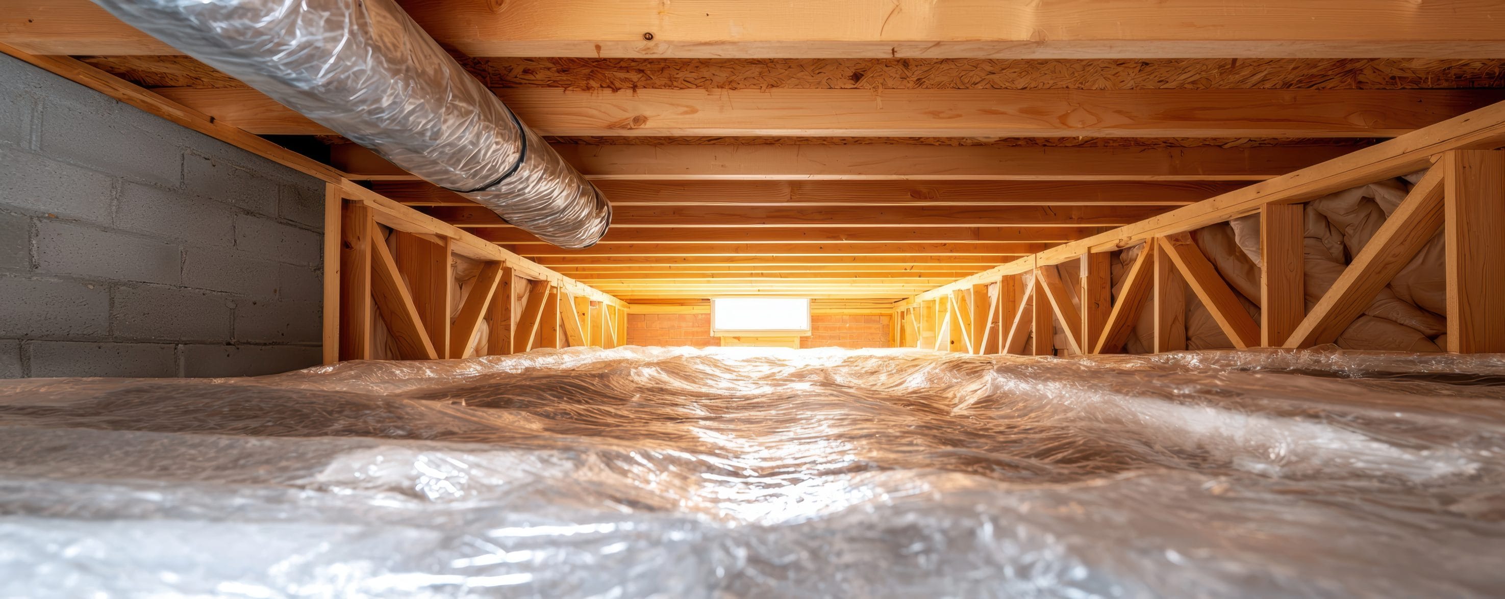 Crawlspace Encapsulation service in residential property
